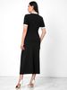 Women's Clothing New French Style Women's Dress High-End Elegant Long Slim Fit A-Line Collar_ecoleips.com
