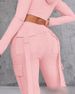 Women's Clothing Light Grey Short Sweatshirt And Cap Set Sold Separately New_ecoleips.com