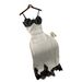 Women's Polka Dot Spaghetti Strap Maxi Dress Black Lace Trim V Neck High Slit Summer Vacation Style Dress_ecoleips.com