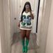 Women's Clothing Retro Sports Style High Street Short Sleeved T Shirt Casual Rugby Suit T Shirt_ecoleips.com
