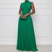 Elegant Women's Casual Slim Fit Dress Waist Popular_ecoleips.com