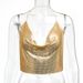 European And American Women's Fashion Cross-Border New Sequin Strap Party Nightclub Music Festival Sexy Hot Girl Metal_ecoleips.com