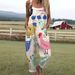 Daisi Kuo European And American Cross-border Independent New Printed Loose Casual Overalls For Women_ecoleips.com