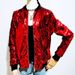 Aria Basics Aria Basics Manufacturer In-Stock Wholesale Autumn Sequin Plus Size Loose Beaded Baseball Jacket Coat European And American Women's_ecoleips.com