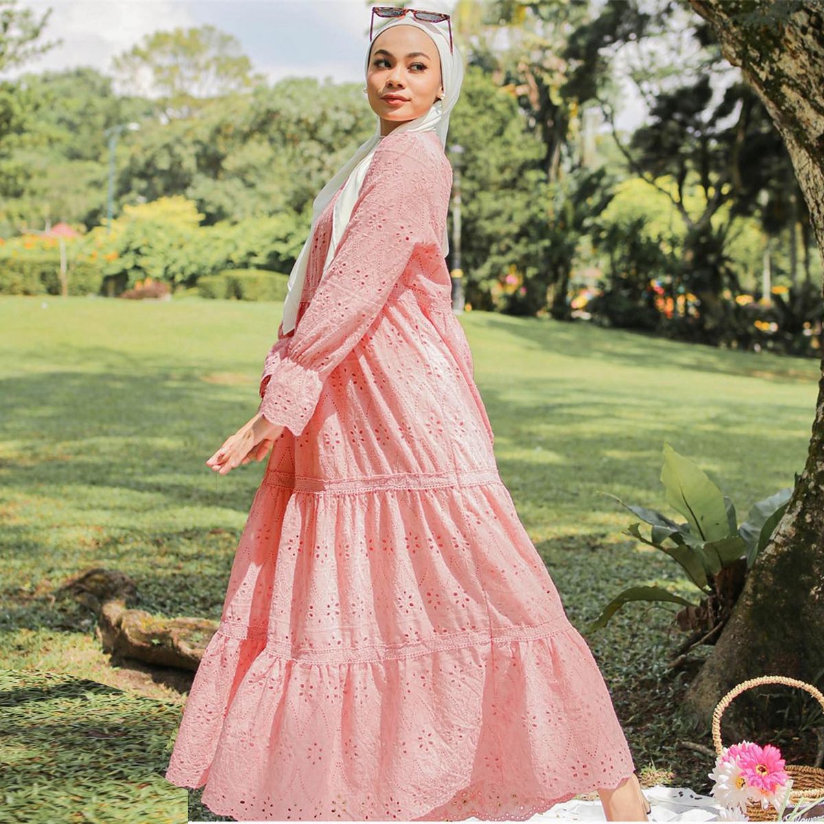 Women's Clothing Women's Lace Dresses High Quality Muslim Fashion Clothing Modest Abaya Dress For Formal & Casual For Women_ecoleips.com
