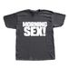 Cross-border Letter Print Casual Unisex Round-neck Loose-fitting Pure Cotton Long T-shirt Top_ecoleips.com