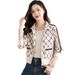 Stand Collar Sweatshirt For Women, Spring And Thin Style, 2025 New Autumn Women's Fashion, Petite Top, Long Sleeve Short_ecoleips.com