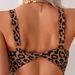 Women's Sexy High-Waisted Leopard Print Bikini Set Trendy Swimwear Halter Neck for Beach And Pool_ecoleips.com