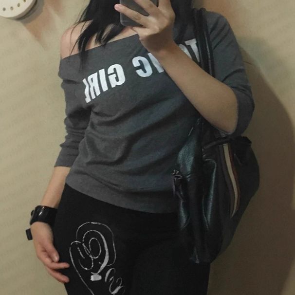 Gothic American Street Style Long Sleeve T-Shirt for Women Retro Fashion Letter Print Casual Top for Girls_ecoleips.com