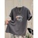 European Style Large Pure Cotton Short Sleeve T-Shirt For Women 2024 Summer New Plus Size Women's Clothing Belly_ecoleips.com