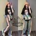 Women's Casual Sports Suit High End Temperament Street Style Net Celebrity Reducing Age Short Sleeved T-Shirt Two Piece Set Summer New Arrival_ecoleips.com