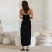 European And American Women's Fashion 2026 Summer New Fashionable Sexy Strapless Backless Slit Ruffle Hem Elegant Dress_ecoleips.com
