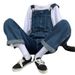 High-waisted Cropped Jeans For Women, Fashionable Buttoned Design, New Style, Harajuku Trendy Suspender Jeans, Wholesale_ecoleips.com