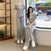 2026 Summer Super Stylish Casual Sports Outfit For Women, Trendy And Youthful, Lace Hooded Short-Sleeve Wide-Leg Pants_ecoleips.com