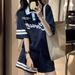 Women's Polo Collar Sports Fashion Set High-End Korean Style Summer Outfit Loose Short-Sleeved Top And Shorts Two-Piece Set_ecoleips.com