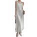 Summer New Mid-Length Sleeveless Off-Shoulder Light Luxury Mulberry Acetate Satin Silk Strap Dress For Women_ecoleips.com