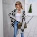 2026 New Women's Loose Cardigan Jacket Personalized Fashion Leopard Print Knitted Sweater Women_ecoleips.com