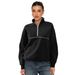 2025 Bestseller Half-Zip Sweatshirt European And American Fashion Trendy Brand Sports Women's Color-Block_ecoleips.com