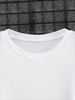 Women's Fashion Y2K Style Spring And Summer Sexy Sweet Short Sleeve T-Shirt Letter Pattern Print Short Sleeve Round Neck Top_ecoleips.com