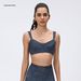 Faux Denim Yoga Bra, Fitness Sports Underwear, Women's Breathable Backless Pilates Yoga Camisole Top D26063_ecoleips.com