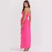 2026 New Summer European And American Style Sexy Ruffle Off-Shoulder Sleeveless Slit Dress For Women_ecoleips.com