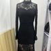 Elegant Black Stretch Lace Mermaid Evening Dress – Slim Fit High Waist Long Sleeve Gown For Parties & Special Occasions (S-Xxl)_ecoleips.com