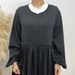 Ramadan Muslim Loose Black Abaya For Womens Kimono Dubai Zipper Front Robe Moroccan Long Dress Jalabiyat Arab Eid Women Kaftan_ecoleips.com