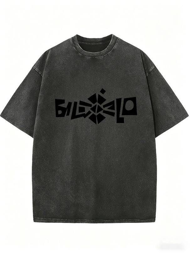 etro Fade Washed Women Cotton Tee, Baggy Minimal Plain Short Sleeve Top, Lightweight Versatile Casual Apparel For Spring Summer Everyday Look_ecoleips.com
