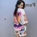 Women's Clothing Beaded Cartoon Bear Shorts Casual Suit Women's Summer Loose Printed Short Sleeved T Shirt Two Piece Suit_ecoleips.com