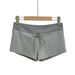 Leg-Lengthening Low-Waist Sports Shorts For Women Summer Loose Straight Wide-Leg With Unique Print Drawstring A-Line Hot_ecoleips.com