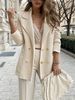 Aria Basics European And American Cross-Border Trade Women's Clothing Short Textured Casual Top Long Sleeve Jacket Coat_ecoleips.com