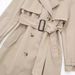 Women's Clothing Belted Trench Coat Casual Elegant Fashion Polyester Spring/Autumn Regular Fit American Style_ecoleips.com