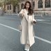 women’s classic britishstyle doublebreasted wool coat – autumn/winter trench coat (bury/caramel/black, xsl, timel elegance)_ecoleips.com