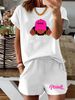 Women’s 2 Piece Outfit Set – Oversized Graphic T-Shirt And Biker Shorts Matching Set, Casual Summer Lounge Tracksuit For Daily Wear-297_ecoleips.com