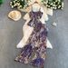 Women's Clothing Retro Style Two Piece Set With Bow Tie V Neck Camisole And High Waisted Slimming Wide Leg Pants Unique Exquisite Design Casual Outfit_ecoleips.com