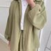 Verve 2025 Muslim Women's Clothing Spring Autumn Cotton Puff Sleeve Shirt And Skirt Fashion Set_ecoleips.com