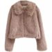 Europe, America, Autumn And Winter New Fur Women's Artificial Fur Coat Long-sleeved Jacket Zipper Jacket To Keep Warm_ecoleips.com