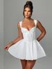 New Women's Dress With Backless Style, Suspender, And Lace_ecoleips.com