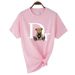 2025 Summer Fashion T-Shirt Trendy Loose Fit Casual Short Sleeve Printed Top_ecoleips.com
