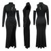 Women's Clothing Asymmetrical High-Low Skirt Set With 3D Embellishments – Stretch Polyester Bodycon Mini & Maxi Hybrid (3 Colors, 5 Sizes)_ecoleips.com