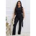 Women's New Trendy Street Outdoor Stand Up Collar Sports Jacket And Pants Set_ecoleips.com