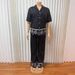 Women's Embroidered Shirt And Pants Two-Piece Set - Pocket Detail Lapel V-Neck Blouse With Straight-Leg Trousers_ecoleips.com