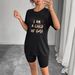 Women's Casual Round Neck Short Sleeve T-Shirt Multi-Color American Style Simple Fashionable Sports Top Solid Printed Loose Fit_ecoleips.com