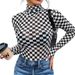 European And American Cross-border Spring/summer Hot-selling New Gradient Color 3D Digital Print Women's Long-sleeve_ecoleips.com