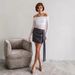 Women's Slim Fit off Shoulder Top Solid Color European American Style Fashion Mesh Long Sleeved Autumn Winter New Cross Border_ecoleips.com