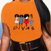 Summer European And American Cross-border Foreign Trade Plus-size T-shirt, Round-neck Casual Loose-fitting Short-sleeve_ecoleips.com