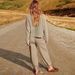 European American Cross-border Two-piece Set: Long-sleeved Knitted Top, Sweater, And Sweatpants Set, Sportswear Casual_ecoleips.com
