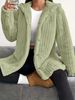 Cozy Fleece Hooded Sweatshirt For Women - Oversized Long Sleeve Pullover With Streetwear Style, Soft & Warm Autumn Winter Fashion_ecoleips.com
