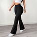 AD819 European American Bestseller 2025 Fall Yoga Slimming And Height-enhancing Micro-flare Slim Fit Sports Casual_ecoleips.com