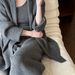 Women's Clothing simple high end women's autumn and winter new cardigan + vest + wide leg pants three piece set ss658_ecoleips.com